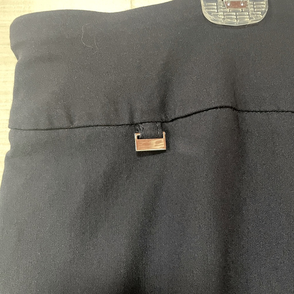 Counterparts Navy Blue Wide Waistband Straight Leg Stretch Pants Sz 22W - Picture 6 of 6